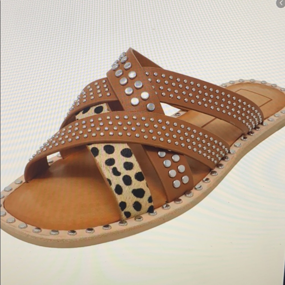 DOLCE VITA CORBEY 8.5 Women's Leather Sandal NEW - Picture 7 of 7